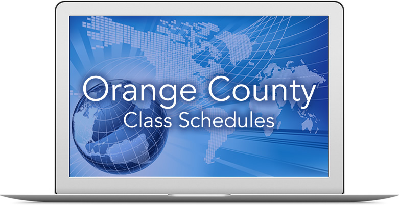 Orange County Class Schedule